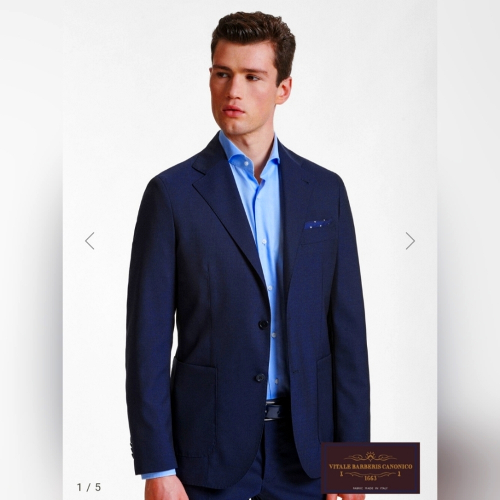 Washington single breast wool suit top extra slim  Size 42R